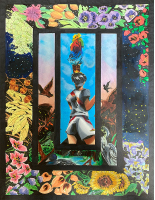 前に向かって走る