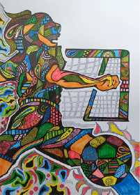 みなぎるパワーをボールに込めて